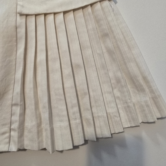 Sandro Carine Sleeveless Mini Casual Dress V-neck Sleeveless Front button - Picture 5 of 13